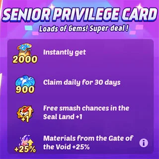 Senior Privilege Card